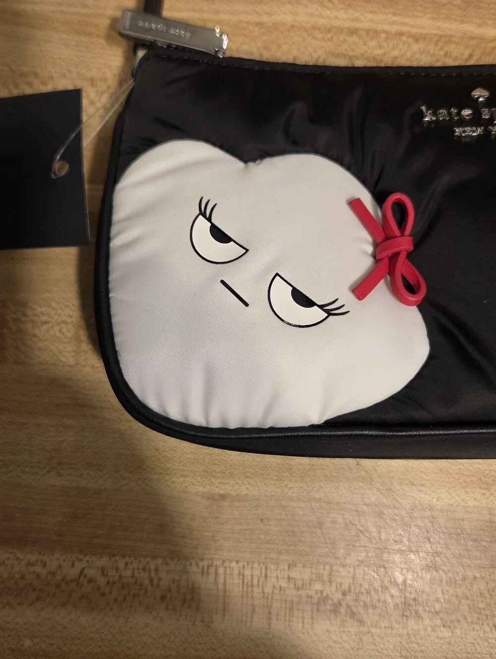 Kate Spade NWT Monster Puffer Pouchette/Wristlet